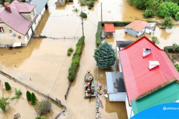 One city looked like a ghost town.. Central Europe braces for more catastrophic floods